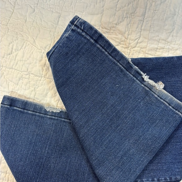 White House Black Market Noir Boot Leg Jeans size 12R - Picture 4 of 6